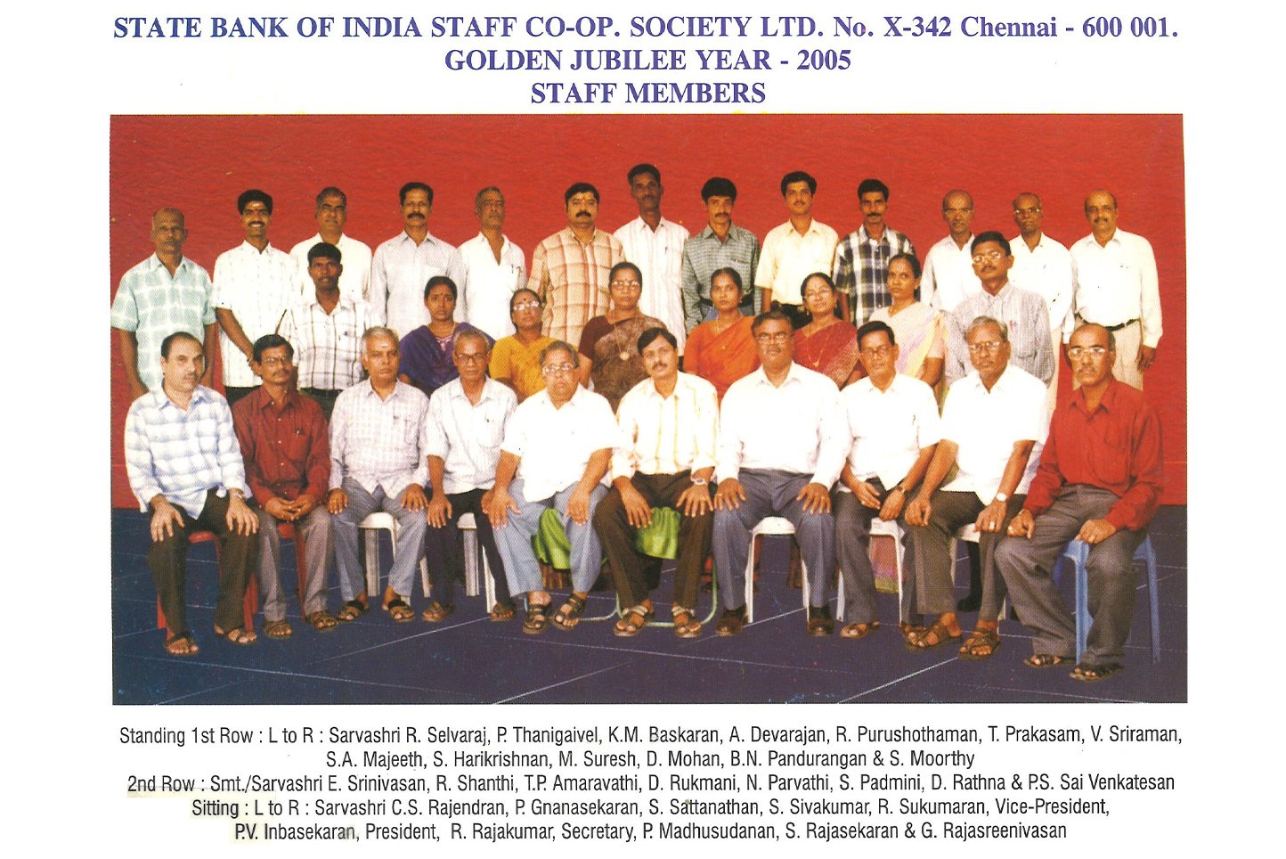 State Bank India Staff Co-Operative Society Chennai - About Us